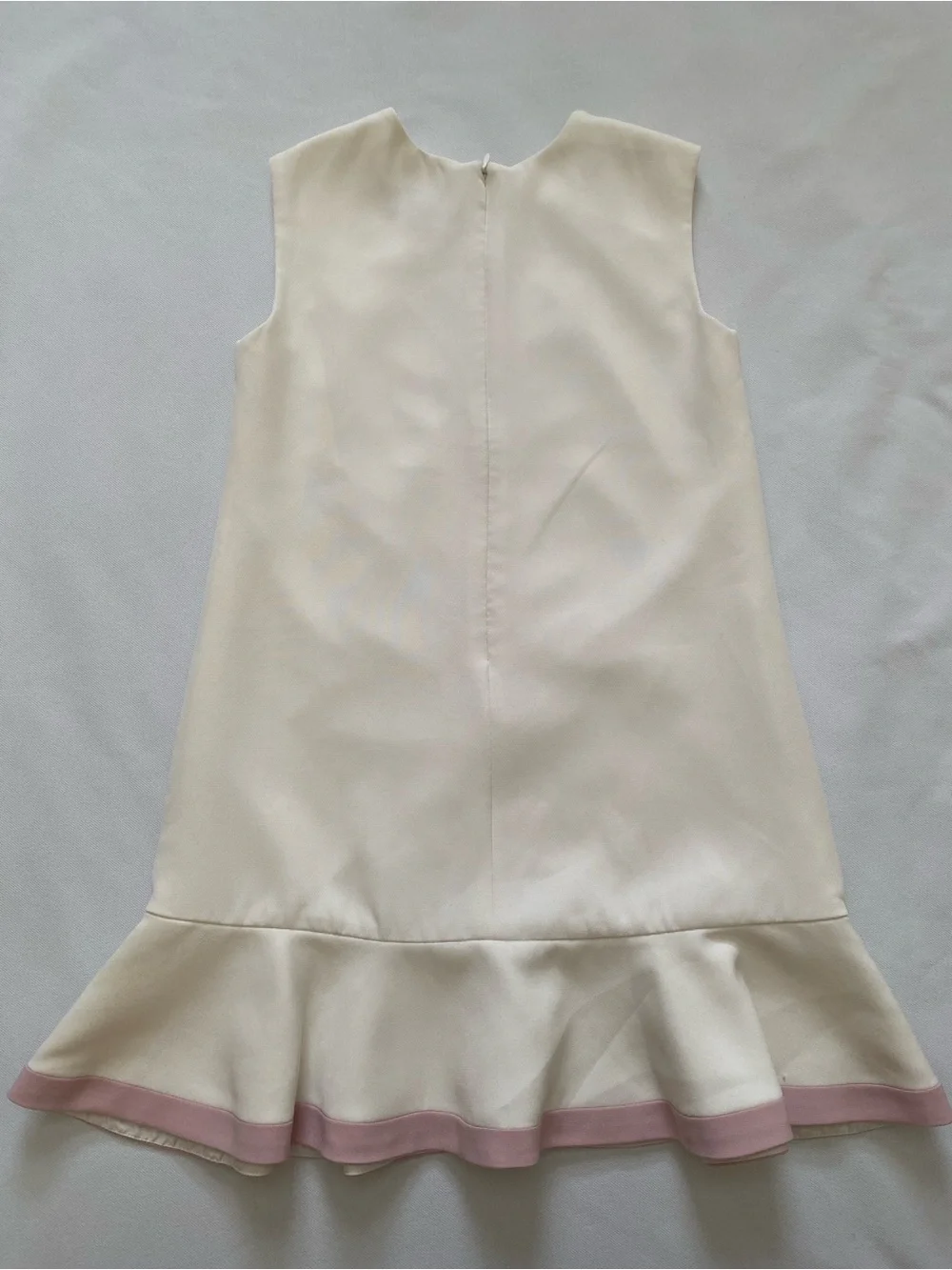 Victoria Beckham for Target Girls Ivory Lined Dress Size Medium ***READ